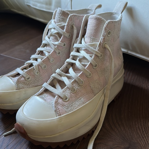 Converse Chuck Taylor Jacquard Platform Hightop Sneakers 9 - Picture 5 of 15